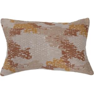 imageCreative CoOp Woven Cotton Blend Jacquard Lumbar Pillow 24quot L x 16quot W x 2quot H Multicolor