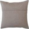 imageCreative CoOp 18 Square Cotton Slub Tufted Pillow wPumpkin ampamp Chambray Back Cream ColorBeige