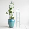 imageCreative CoOp 2Piece Powder Coated Metal Trellis Green and Mint Color