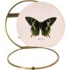 imageCreative CoOp Brass ampamp Glass Holds 512quot Round Photo Frame Multi Color