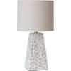 imageCreative CoOp Capiz and Reclaimed Wood Table Lamp with Linen Shade White Set of 2