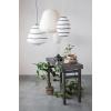 imageCreative CoOp DF4665 Tainan Lantern Pendant White ampamp Black