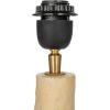 imageCreative CoOp Handmade Paper Mache Table Lamp with Cotton Shade Natural