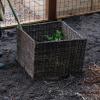 imageCreative CoOp Handwoven Vine and Wire 2Piece Folding Garden Fence Natural Cloches 28quot L x 28quot W x 23quot H
