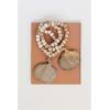 imageCreative CoOp Mango Wood Bead Garland with Pumpkin