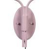 imageCreative CoOp Metal Double Wall Sconce with Powder Coating Linen Shades and Inline Switch Lavender Color