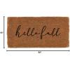 imageCreative CoOp Natural Coir quotHello Fallquot Door Mat