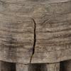 imageCreative CoOp Reclaimed Wood Axel Table Lamp with Printed Cotton Shade Natural and Multicolor