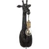 imageCreative CoOp Resin and Metal Giraffe Wall Sconce with Inline Switch Gold Finish Black