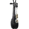 imageCreative CoOp Resin and Metal Giraffe Wall Sconce with Inline Switch Gold Finish Black