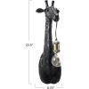 imageCreative CoOp Resin and Metal Giraffe Wall Sconce with Inline Switch Gold Finish Black