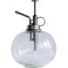 imageCreative CoOp Round Glass Plant Mister with Silver Top