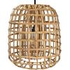 imageCreative CoOp Round Woven Rattan and Bamboo Pendant Lamp Natural