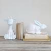 imageCreative CoOp Stoneware Giraffe Shaped Lamp with Inline Switch Bisque White