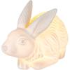 imageCreative CoOp Stoneware Rabbit Shaped Lamp with Inline Switch Bisque White