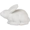 imageCreative CoOp Stoneware Rabbit Shaped Lamp with Inline Switch Bisque White