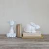 imageCreative CoOp Stoneware Rabbit Shaped Lamp with Inline Switch Bisque White