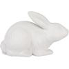 imageCreative CoOp Stoneware Rabbit Shaped Lamp with Inline Switch Bisque White