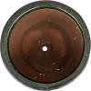 imageCreative CoOp Textured TerraCotta Planters Set of 2 Blue and Brown