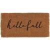 imageCreative CoOp Natural Coir quotHello Fallquot Door Mat