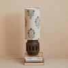 imageCreative CoOp Reclaimed Wood Axel Table Lamp with Printed Cotton Shade Natural and Multicolor