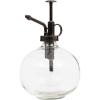 imageCreative CoOp Round Glass Plant Mister with Silver Top