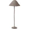 imageCreative CoOp Tall Handmade Paper Mache and Metal Mushroom Table Lamp Grey