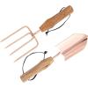 imageCreative CoOp Tools with Wood Handles in Drawstring Bag Natural Garden Dcor