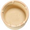 imageCreative CoOp Casting Stone Bowl wRattan Rim Planter Pot Buff
