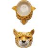 imageCreative CoOp Ceramic Cheetah Head Planter MulticolorCheetah