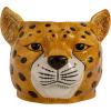 imageCreative CoOp Ceramic Cheetah Head Planter MulticolorCheetah