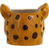 imageCreative CoOp Ceramic Cheetah Head Planter MulticolorCheetah