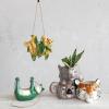 imageCreative CoOp Ceramic Cheetah Head Planter MulticolorElephant