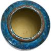 imageCreative CoOp Debossed TerraCotta Distressed Blue Finish Vase 8quot L x 8quot W x 9quot HUrn Shape
