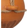 imageCreative CoOp Hanging Stoneware Planter with Cotton Hanger TerraCotta