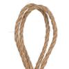 imageCreative CoOp Hanging Stoneware Planter with Jute Rope Hanger and Distressed Volcano Finish White
