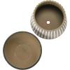 imageCreative CoOp S2 Terra Cotta w Saucers Planter Pot Brown ampamp White 2