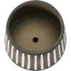 imageCreative CoOp S2 Terra Cotta w Saucers Planter Pot Brown ampamp White 2