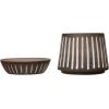 imageCreative CoOp S2 Terra Cotta w Saucers Planter Pot Brown ampamp White 2
