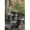 imageCreative CoOp Set of 3 Black Metal Urns