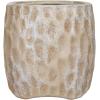 imageCreative CoOp TerraCotta Planter with Reactive Glaze Cream