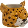 imageCreative CoOp Ceramic Cheetah Head Planter MulticolorCheetah