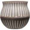 imageCreative CoOp S2 Terra Cotta w Saucers Planter Pot Grey ampamp Beige