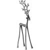 imageCreative CoOp Tall Cast Aluminum Reindeer gunmetal finish175 H