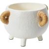 imageCreative CoOp Terracotta wRattan Accent Planter Pot Cream
