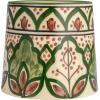 imageCreative CoOp Green Stoneware Canister with Botanical Design and Acacia Wood Lid SmallMug