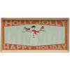 imageCreative CoOp Stoneware Tray with Snowman and quotHolly Jolly Happy Holidayquot Message Multicolor