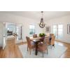 imageCreative CoOp Wood ampamp Metal Chandelier with Six LightbulbsDark Stained Finish