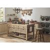 imageCreative CoOp Wood ampamp Metal Chandelier with Six LightbulbsNatural Wood