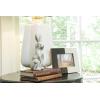 imageCeramic Rabbit with Distressed Cream Finish